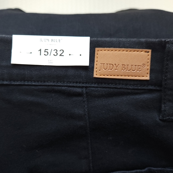 NWT Judy Blue Black Super Flare Bell Bottom Jeggings - Picture 6 of 10